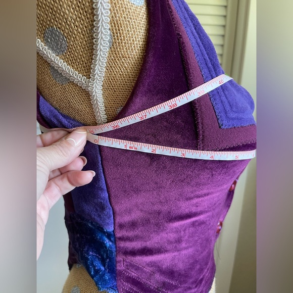 Festival Vest Top Handmade Vintage - Picture 9 of 12